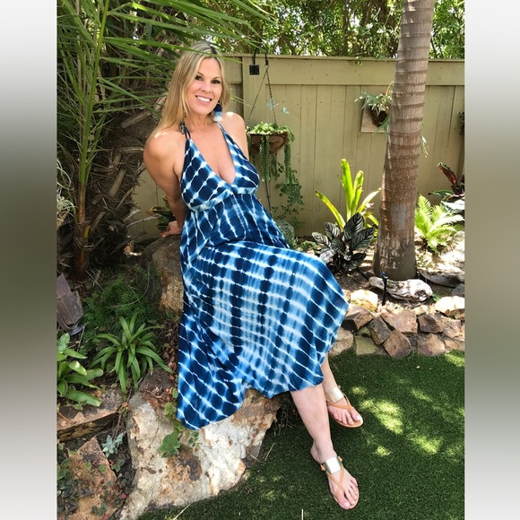 lovestitch Dresses & Skirts - LOVESTITCH tye-dye summer dress Med.